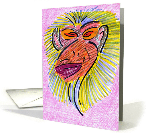 Happy Birthday - Monkey See, Monkey Do card (1282554)