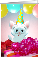 Happy Purrrthday! card