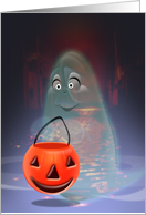 Goofy Ghost card