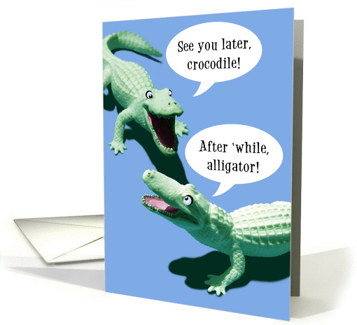 Goodbye Gators card (1301934)