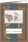 Vintage Happy Thanksgiving Card