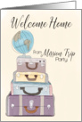 Welcome Home from a Mission Trip Party Invitation card