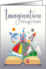 Imagination Imagery for School Librarian Day card