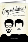 Congratulations Gay Male Elopement card