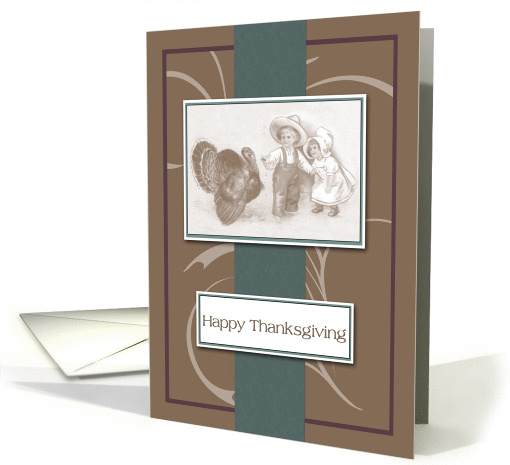 Vintage Happy Thanksgiving card (1292834)