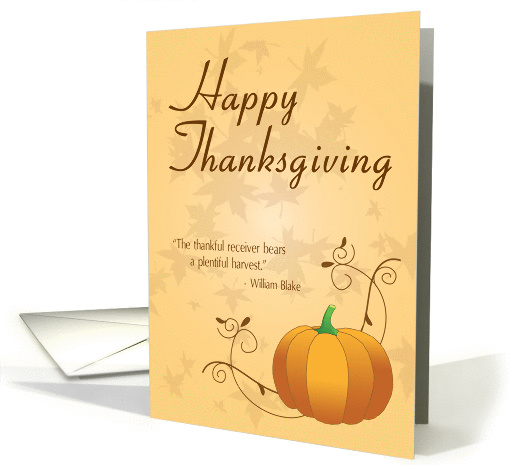 Happy Thanksgiving card (1293134)