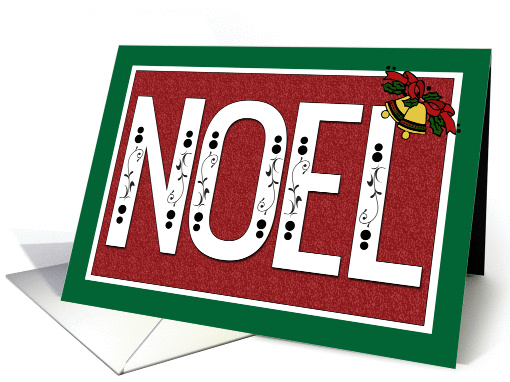 Christian Noel with Holiday Bells for Christmas card (1299372)