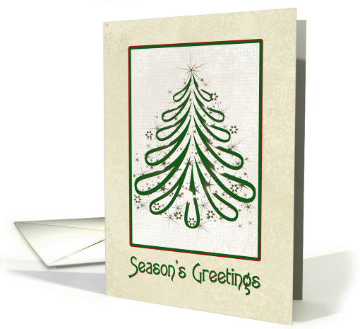 Sparkly Christmas Tree card (1312296)