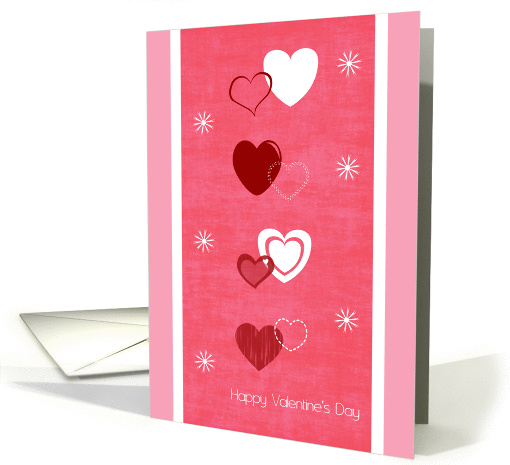 Different Hearts and Sparkles Valentine Day card (1336270)