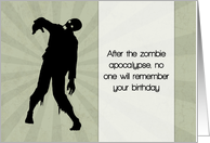 Funny Zombie...