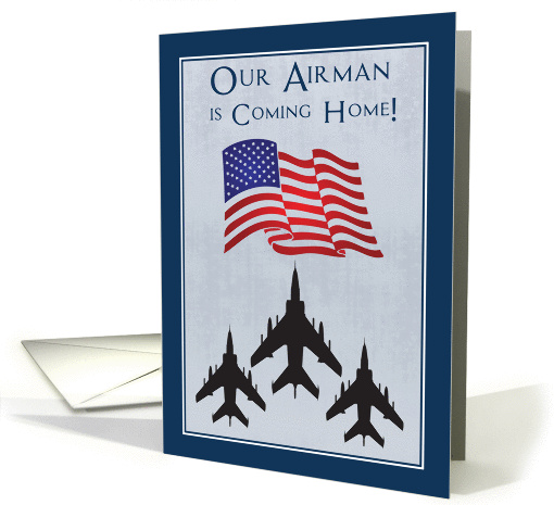 Announce to Everyone Your Airman is Coming Home with... (1365520)