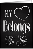 My Heart Belongs to...
