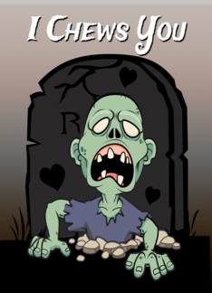 Zombie in a Cemetery...