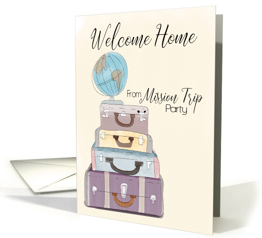 Welcome Home from a Mission Trip Party Invitation card (1457262)