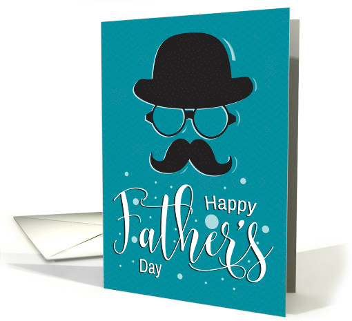 Retro Style Silhouette for Fathers Day card (1602270)