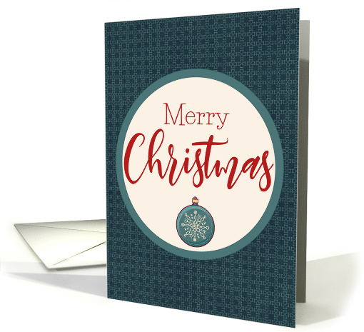 Classic Design with Ornament for Christmas card (1632028)