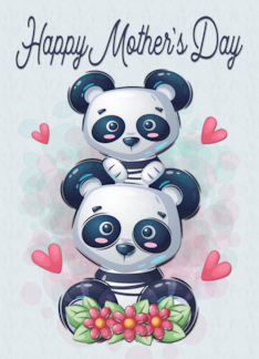 Panda Mother and...