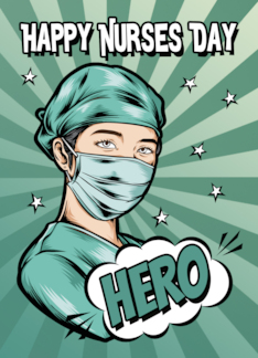 Superhero Nurse with...
