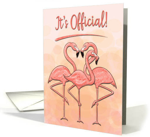 Announcing Adult Adopting with Flamingo Family card (1679324)
