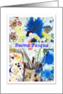 Buona Pasqua, Italiano Easter card