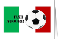 Tanti Auguri - Happy Birthday in Italiano card