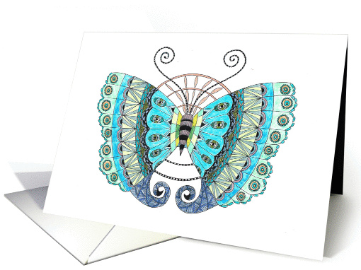 Healing Butterfly, Get Well card (1294798)