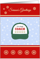 cycling coach season’s greetings humor card