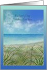 Father’s Day Wishes for You beach scene with dune grass card