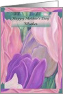 Tulips, Happy Mother’s Day For Mom, customized card