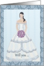 Will You Please Be In My Wedding? card