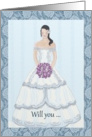 Will You Please Be In My Wedding? card