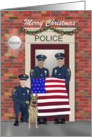 Merry Christmas to the whole police department including k-9 card