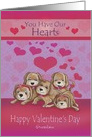 You Have Our Heart Grandma Customize For Any Relationship Valentine’s Day card