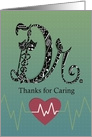 Dr, Thanks for Caring this Doctor’s Day with Heart and Symbols card