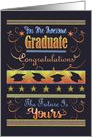 Congratulations Graduate, the Future is Yours, you are Awesome card