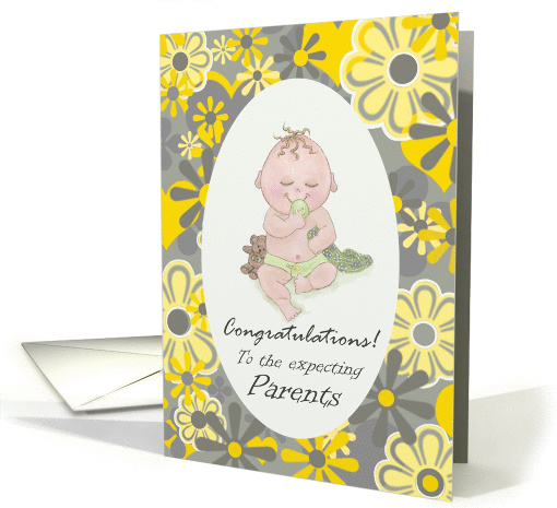 Congratulations to the expecting parents card (1359702)