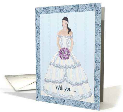 Will You Please Be My Bridesmaid? card (1381826)