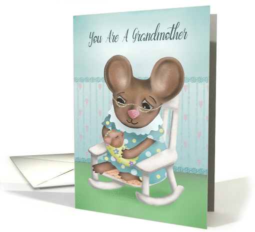 Grandmother Congratulations with Cute Mice card (1455700)