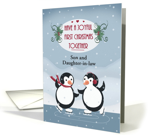 Have a Joyful First Christmas Together with Penguins on... (1503984)