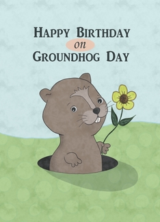 Cute Groundhog...