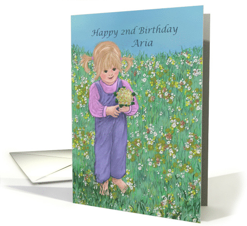 Happy 2nd birthday custom request card (1541352)