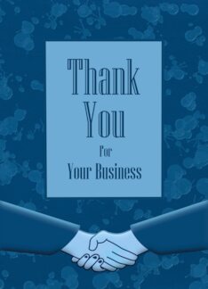 Business Thank You...