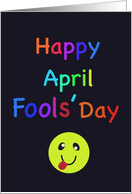 Happy April Fools'...