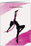 Congratulations Making Dance Team Company card