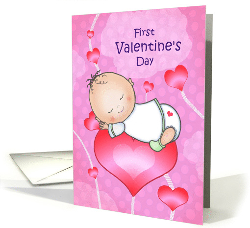 Happy Valentine's Day First Valentine's Day for Baby card (1822068)