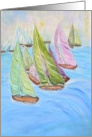 Encouragement, perserverence, windy day, there for you, sailboats card