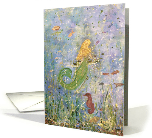 Breaking Up Message Conveyed by a Witty and Lovely Mermaid card