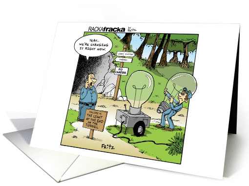 Light at the End of the Tunnel card (1312802)