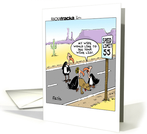 Happy Anniversary - Humor - Roadkill card (1329602)