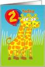 Happy Birthday Two Years Old card